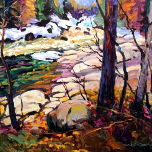 Fin d’hiver au bord de la rivière