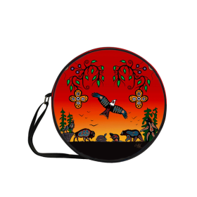 Cody Houle Seven Grandfather Teachings 14in Drum Bag