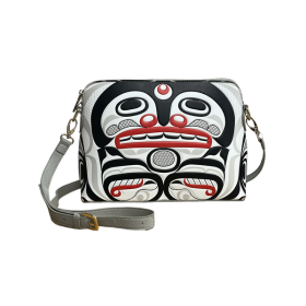 Curtis Wilson Killer Whale Crosshatch Art Bag