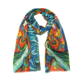 Don Chase Salmon Spirit Fish Eco-Scarf