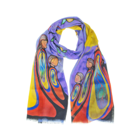 Emily Kewageshig Gifts from Creator Eco-Scarf