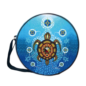 James Jacko Medicine Turtle 21in Drum Bag