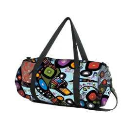 John Rombough Bear Packable Travel Bag