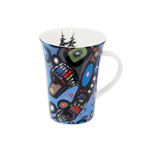 John Rombough Bear Porcelain Mug