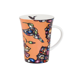 John Rombough Hummingbird Porcelain Mug