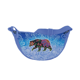 Kim McDonough Celestial Bear Halfmoon Shoulder Bag