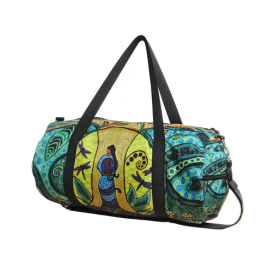 Leah Dorion Strong Earth Woman Packable Travel Bag