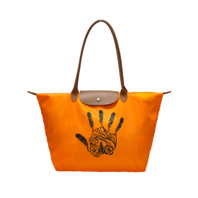 Michelle Stoney Gitxsan Hand Foldaway Tote