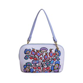 Norval Morrisseau Woodland Floral Convertible Crossbody Bag