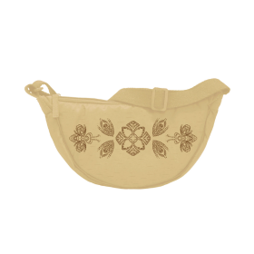 Pat Bruderer Bee-Lieve Halfmoon Shoulder Bag