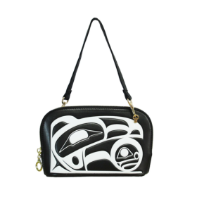 Roy Henry Vickers Raven Convertible Crossbody Bag