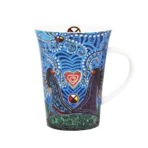Leah Dorion Breath of Life Porcelain Mug
