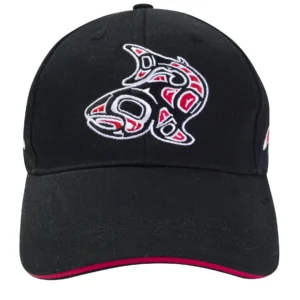 Jamie Sterritt Salmon Embroidered Baseball Cap